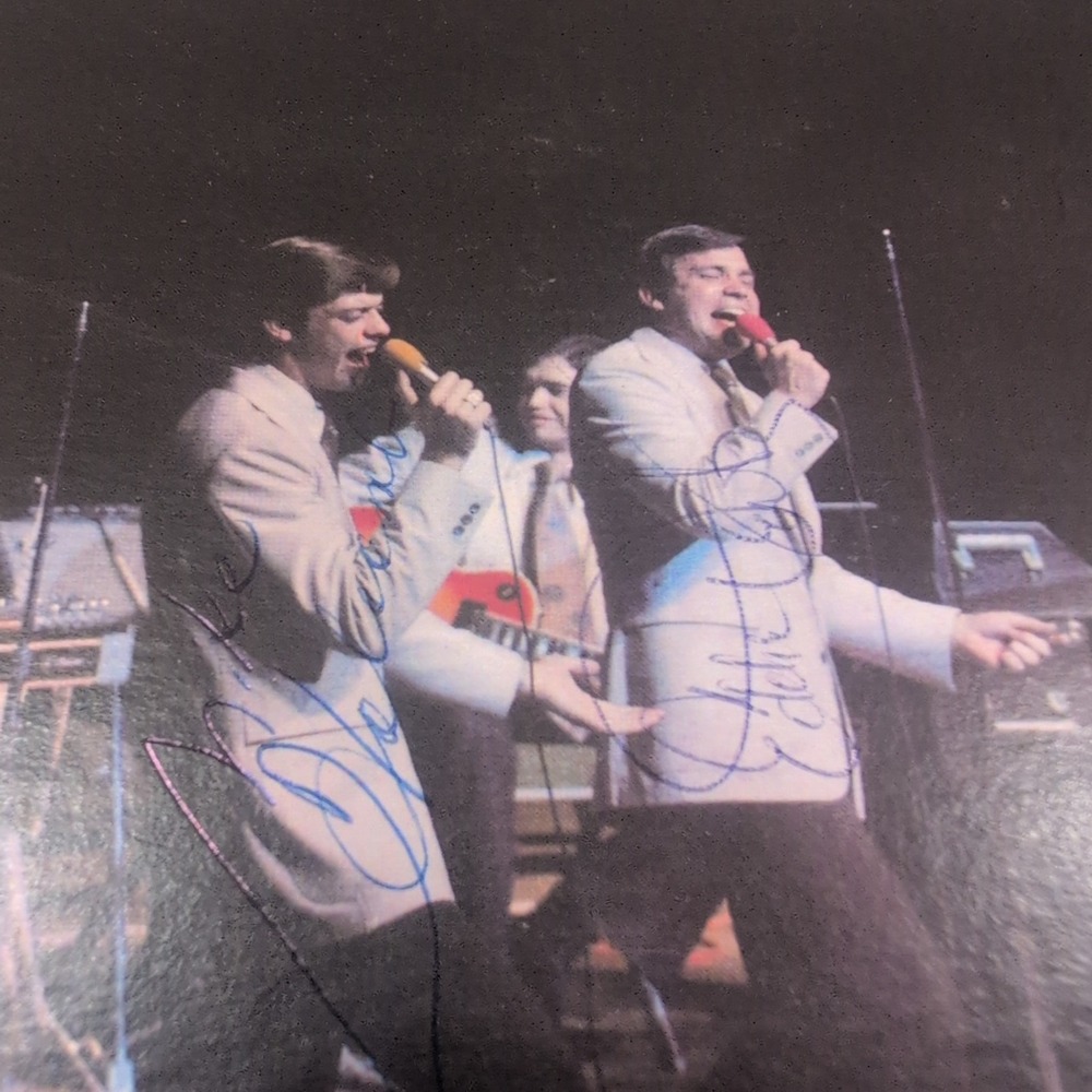 The Inspirations A Night of Inspiration Live Signed Vinyl LP Canaan CAS-9803-LP - Picture 3 of 5